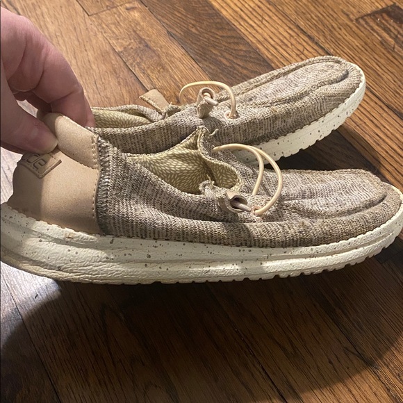 Womens Hey dudes Pink Size 8 Wendy - Picture 6 of 6